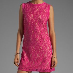 Joie Pink Lace Dress